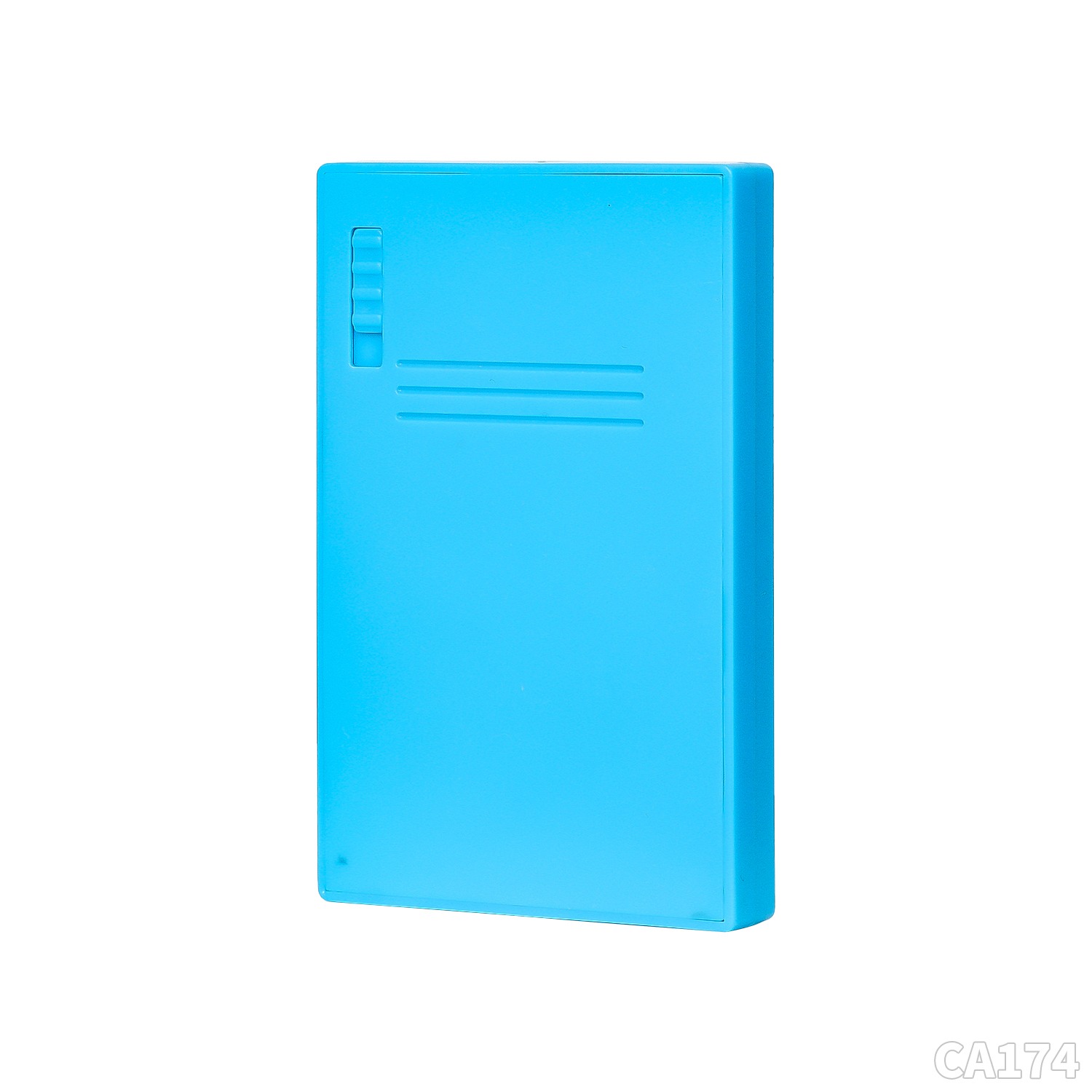 Plastik Snuff Case, verschiedene Farben, 86x54mm, VE - 12 