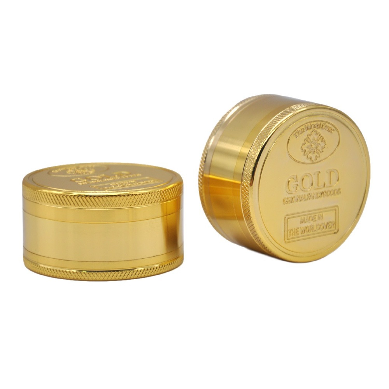 Metal Grinder "Gold" (⌀50 mm / 3-teilers) VE-12