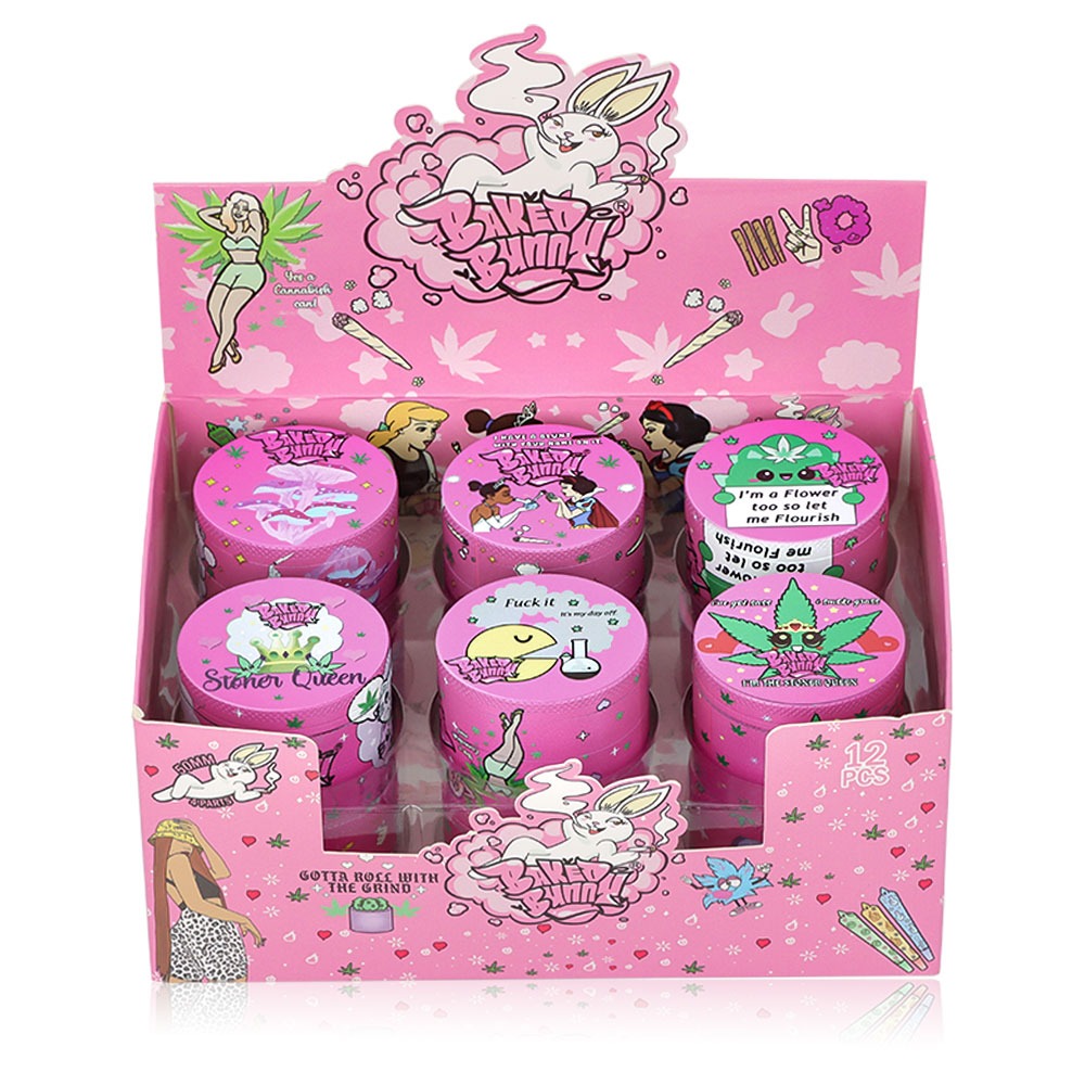 Metal Grinder "Baked Bunny" (⌀50 mm / 4-teilers) VE-12