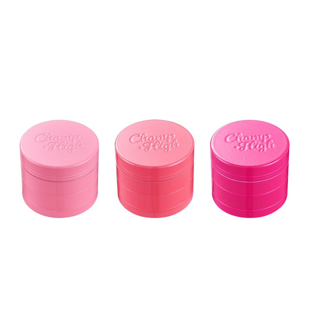 Metall-Grinder "Pinky" (ca. ⌀ 50x45mm / 4-teilig) 9er-Pack