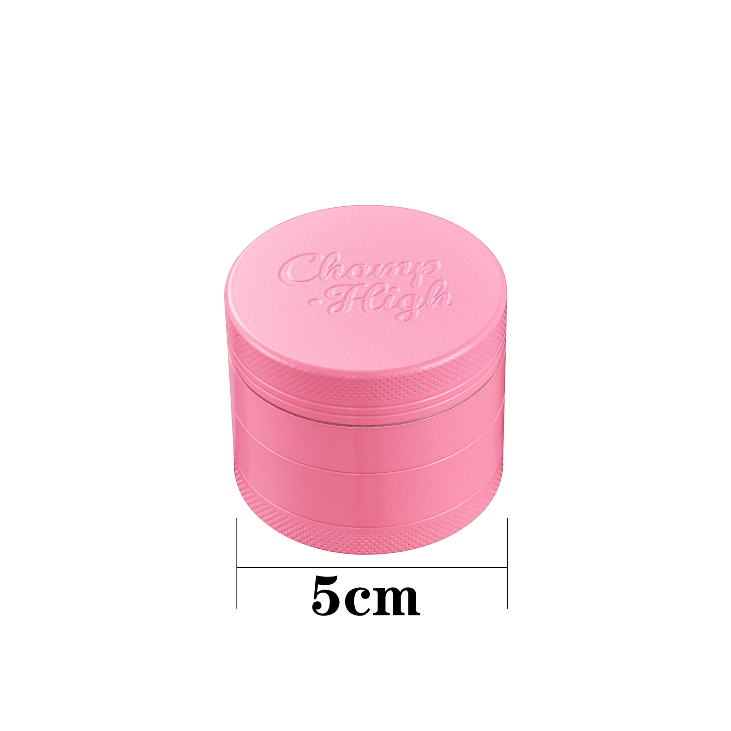 Metall-Grinder "Pinky" (ca. ⌀ 50x45mm / 4-teilig) 9er-Pack
