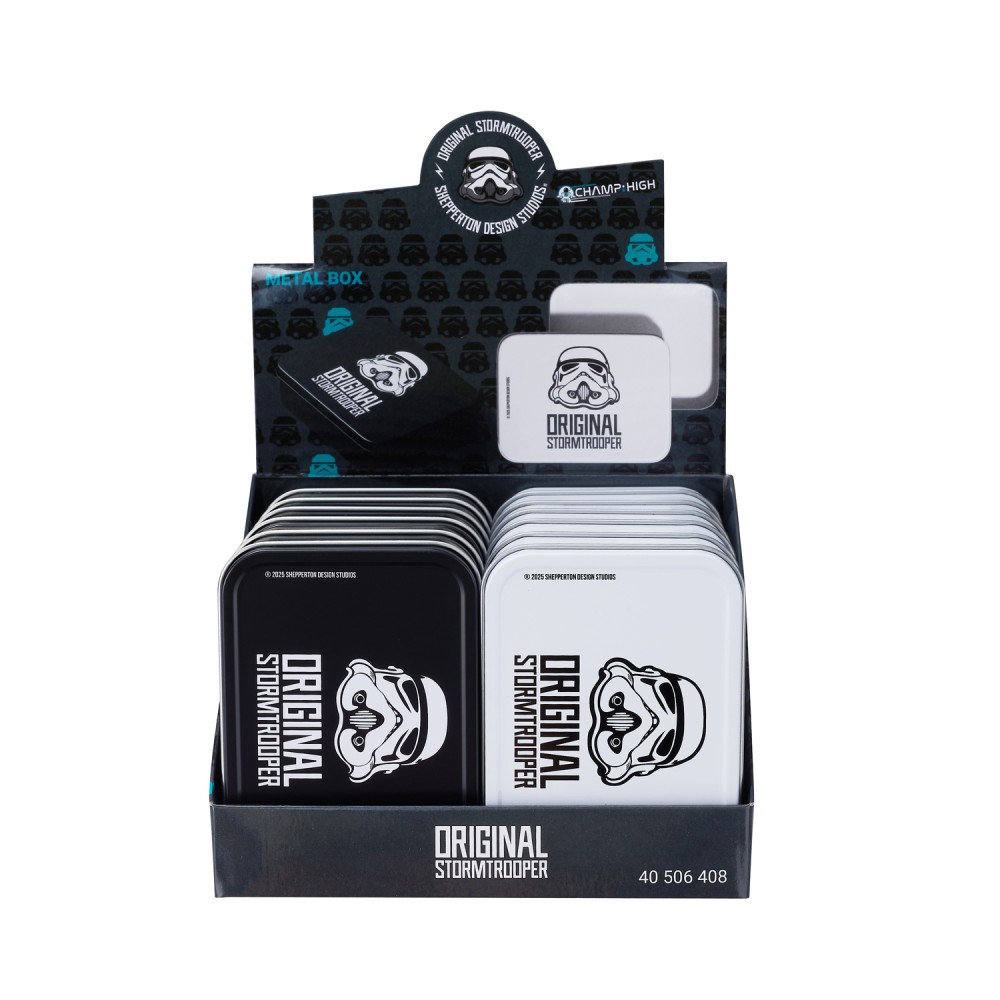 Metall Joint Box Original Stormtrooper | Ca. 10,5x 8,5cm, Packung mit 12 Stück
