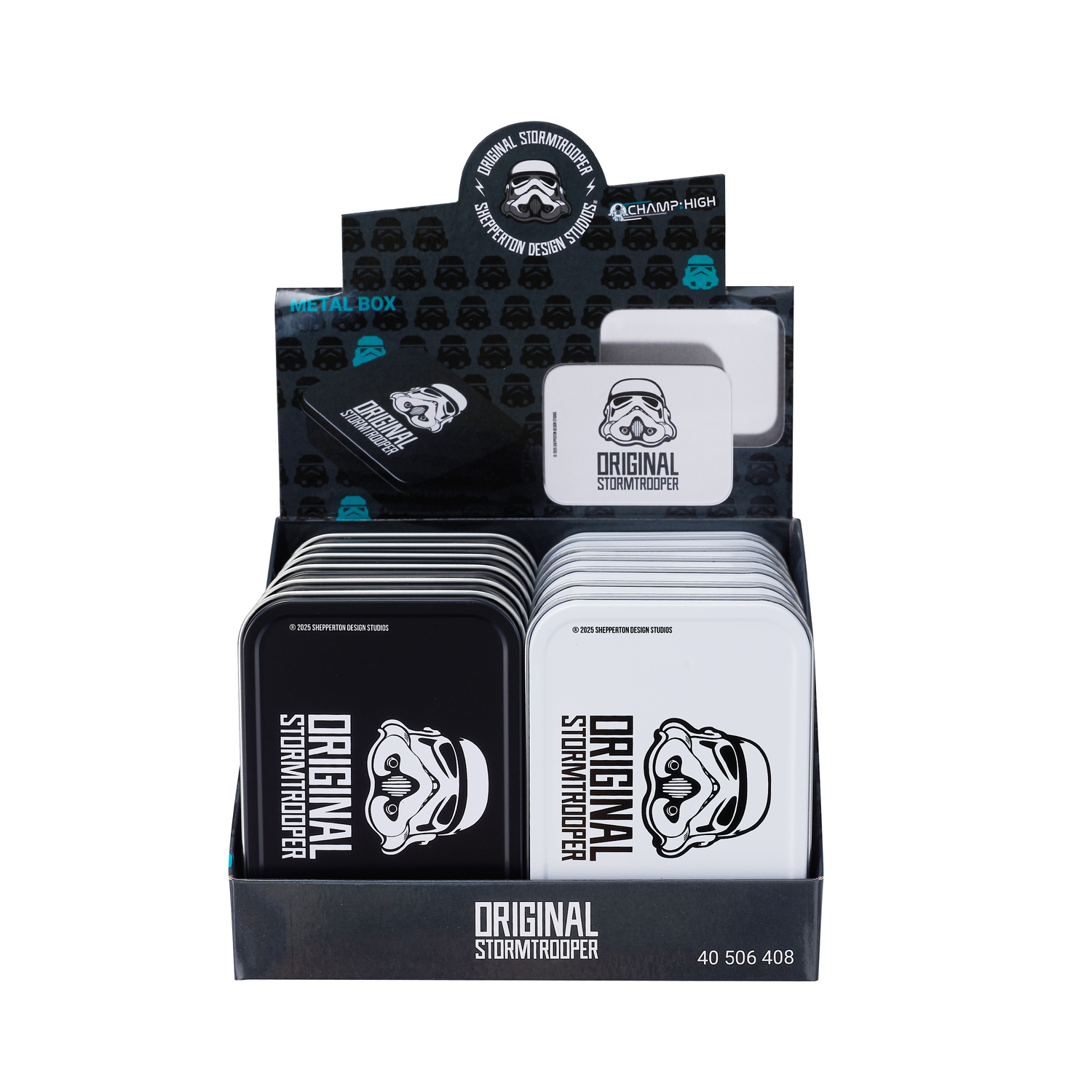 Metall Joint Box Original Stormtrooper | Ca. 10,5x 8,5cm, Packung mit 12 Stück