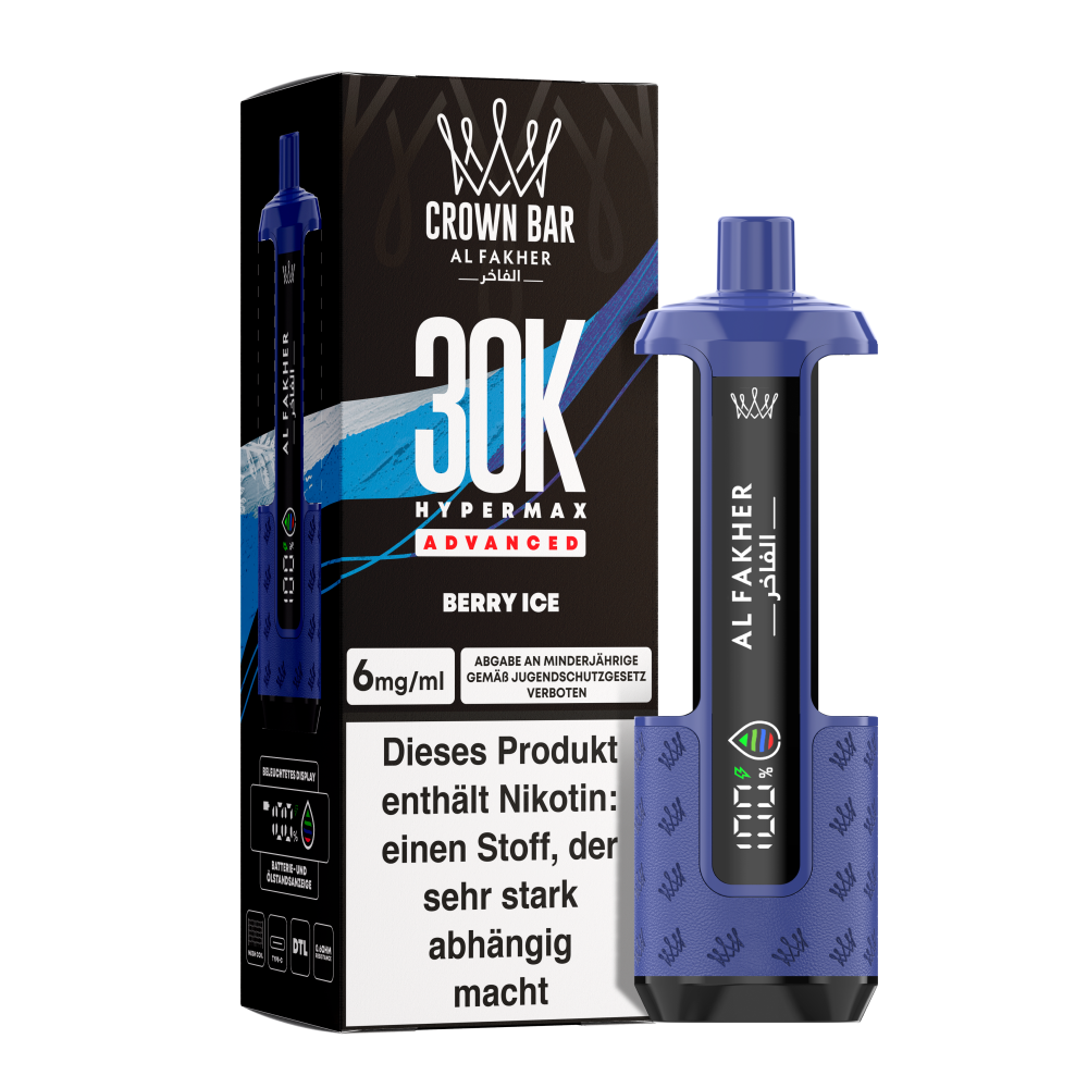 Al Fakher 30K Hypermax "Berry Ice" Gerät