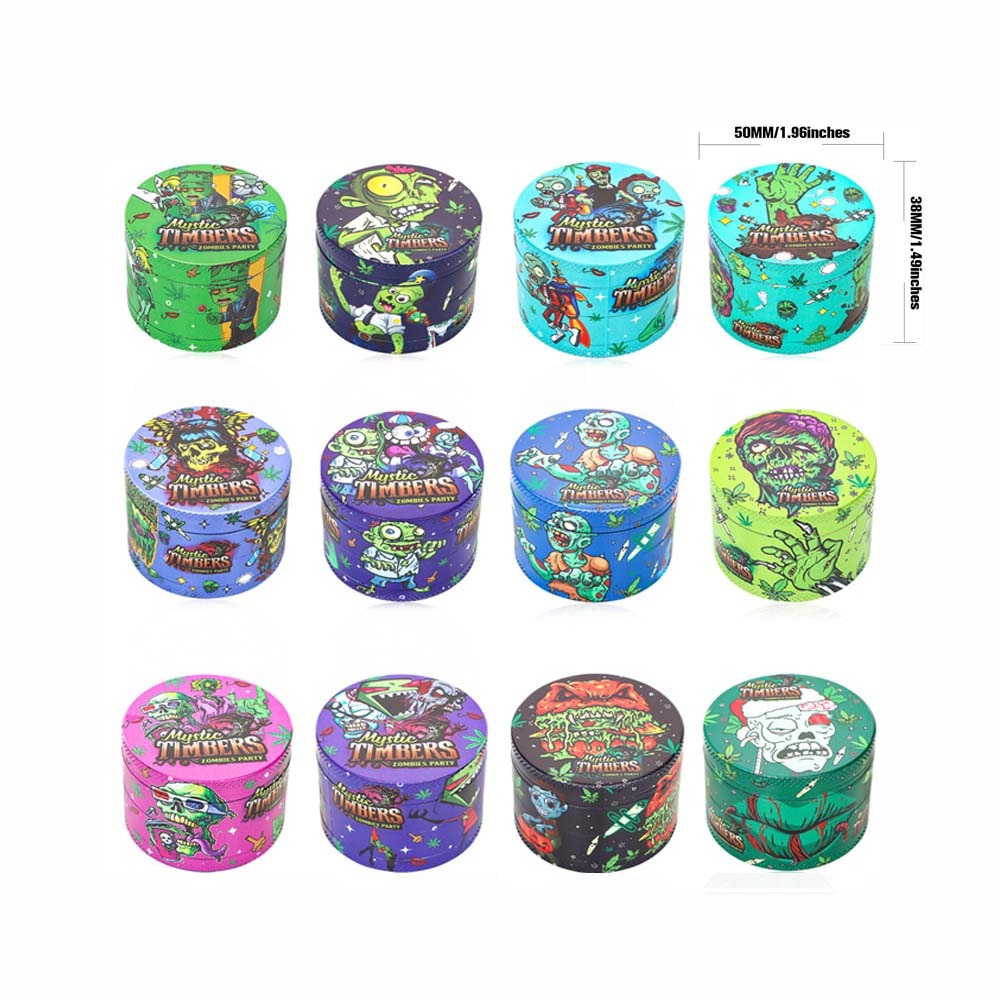 Metal Grinder "Mystic Timbers" (⌀50 mm / 4-teilers) VE-12