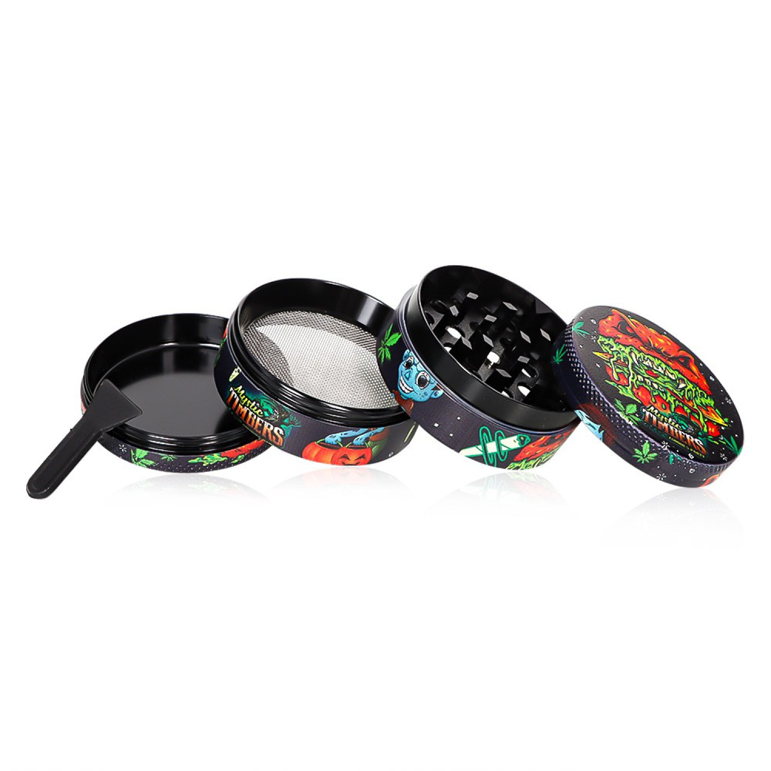 Metal Grinder "Mystic Timbers" (⌀50 mm / 4-teilers) VE-12