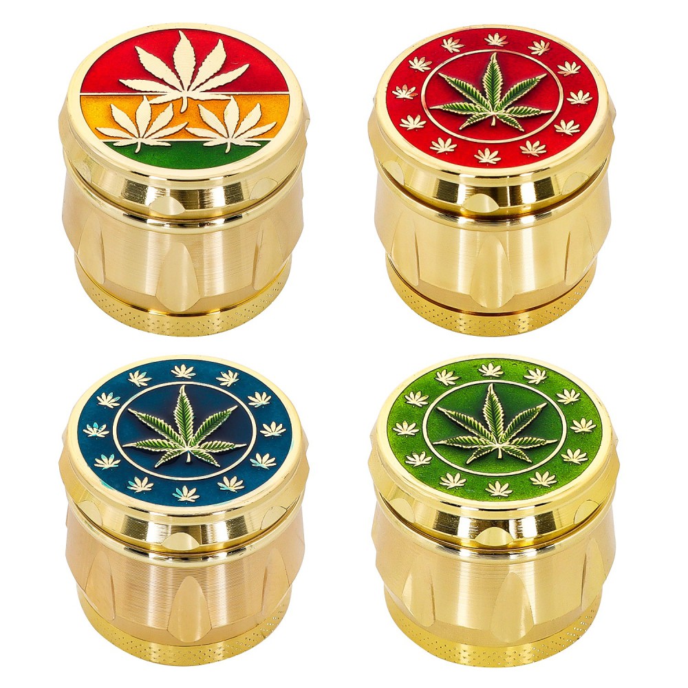 Metal Herb Grinder (⌀40 mm / 4-teilers) VE-12
