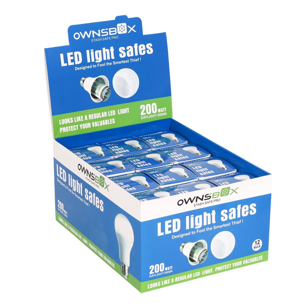Storage Flasche 'LED light Safes' VE - 12