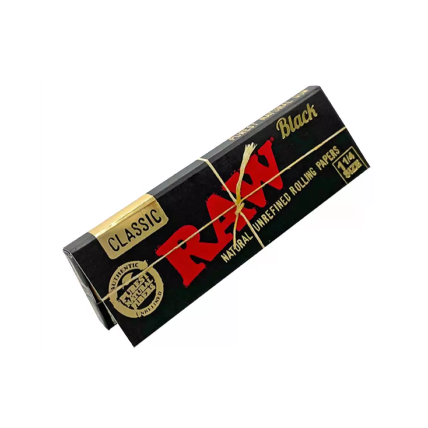 RAW Classic BLACK CONNOISSEUR  KS SLIM + Filtertips