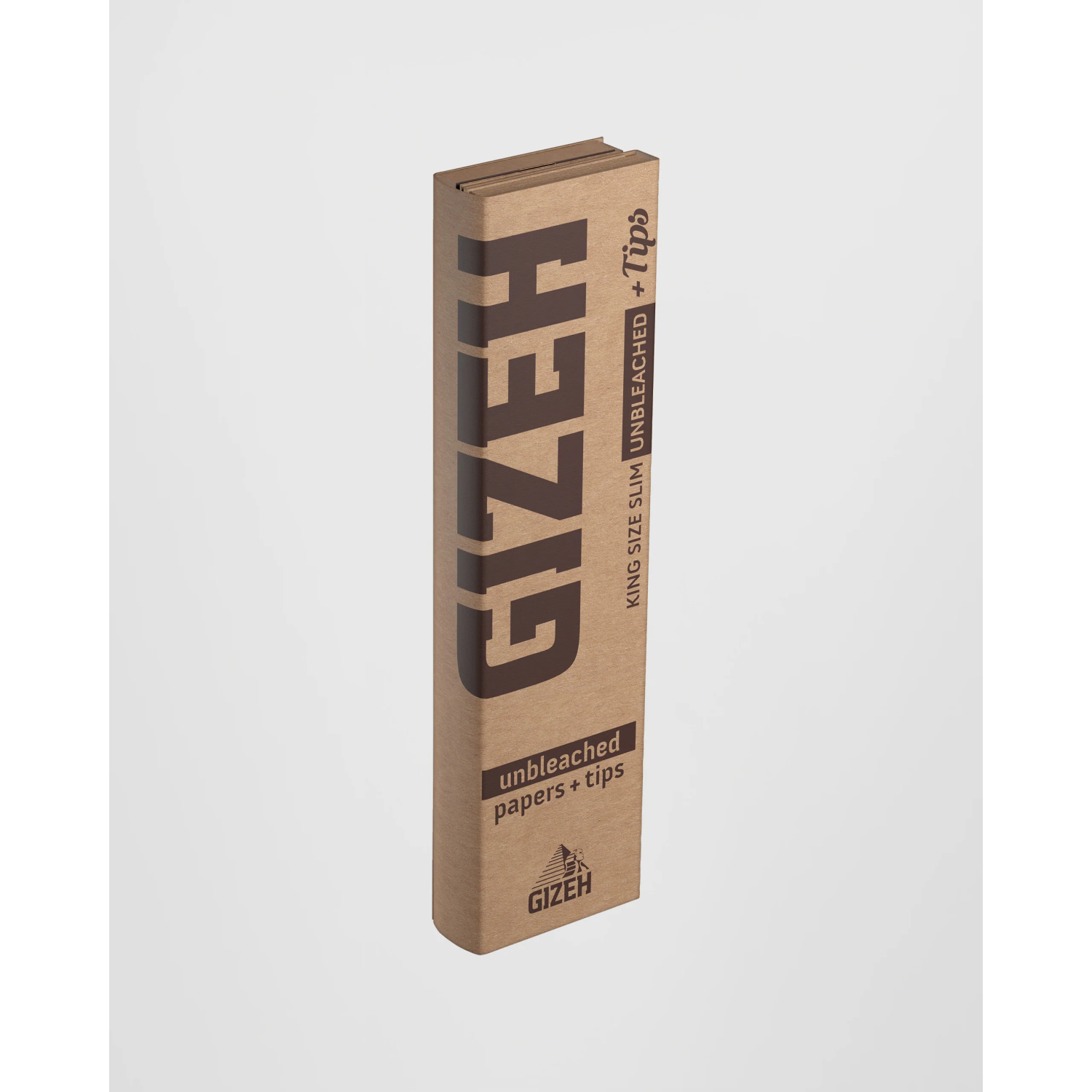 GIZEH Brown KS Slim+FilterTips 26er a34 Blättchen