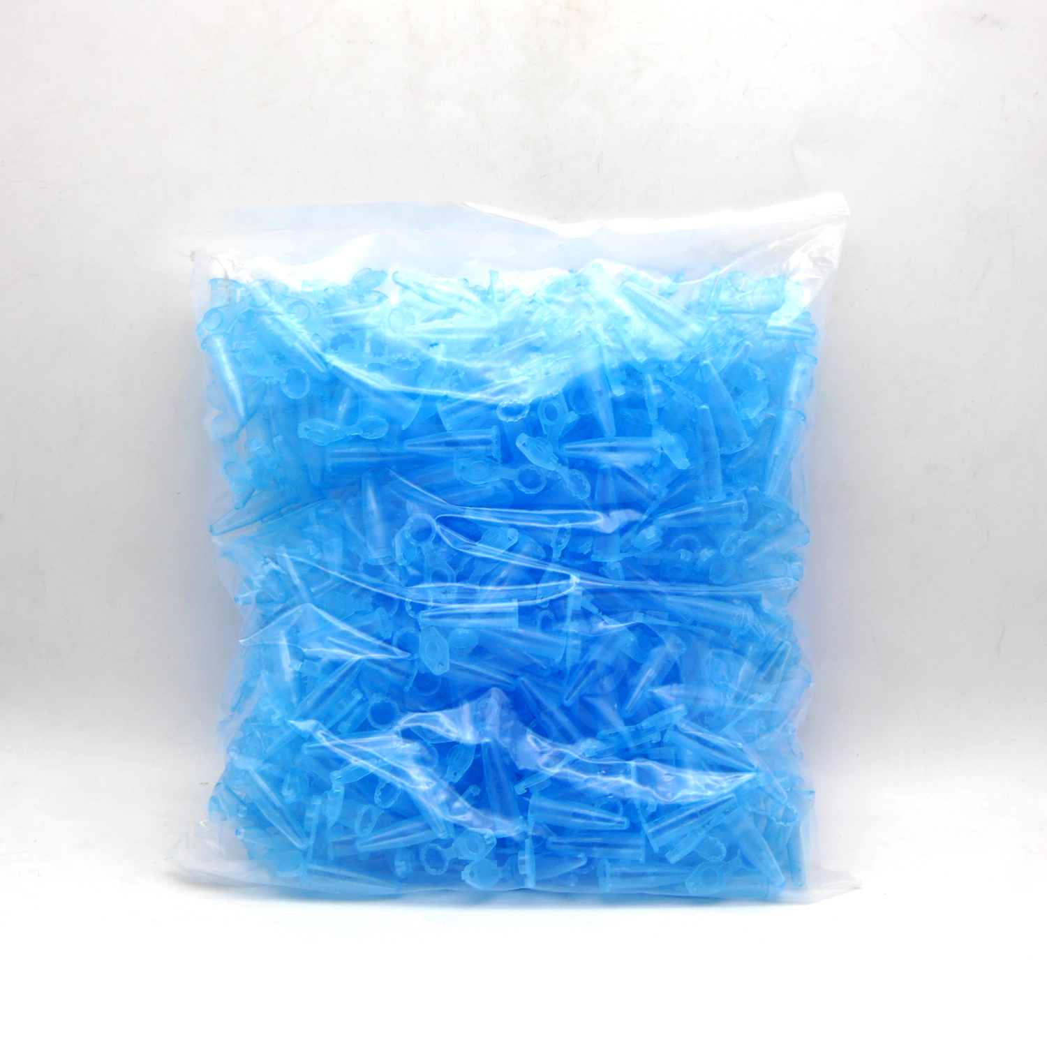 Reaktionsgefäß " Safe Fit " Blau mit Deckel, 1,5ml, VE 500, transparent