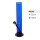 Acrylbong Blau gerade mit HolzKopf  ca. Ø: 50mm, H: 32cm