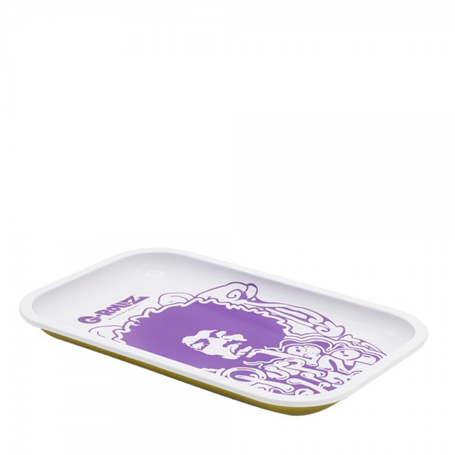  G Rollz | Mittleres Tablett „Purple Haze“ 17,7 x 27,5 cm