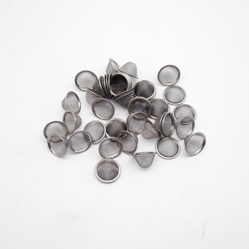Edelstahl Schüssel Siebe mit Rand, Größe: 20mm, Packung mit 100 Stück