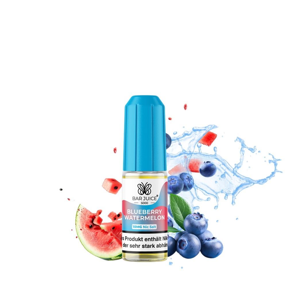 Bar Juice | Blueberry Watermelon 10mg Nic Salz Liquid - 10ml 