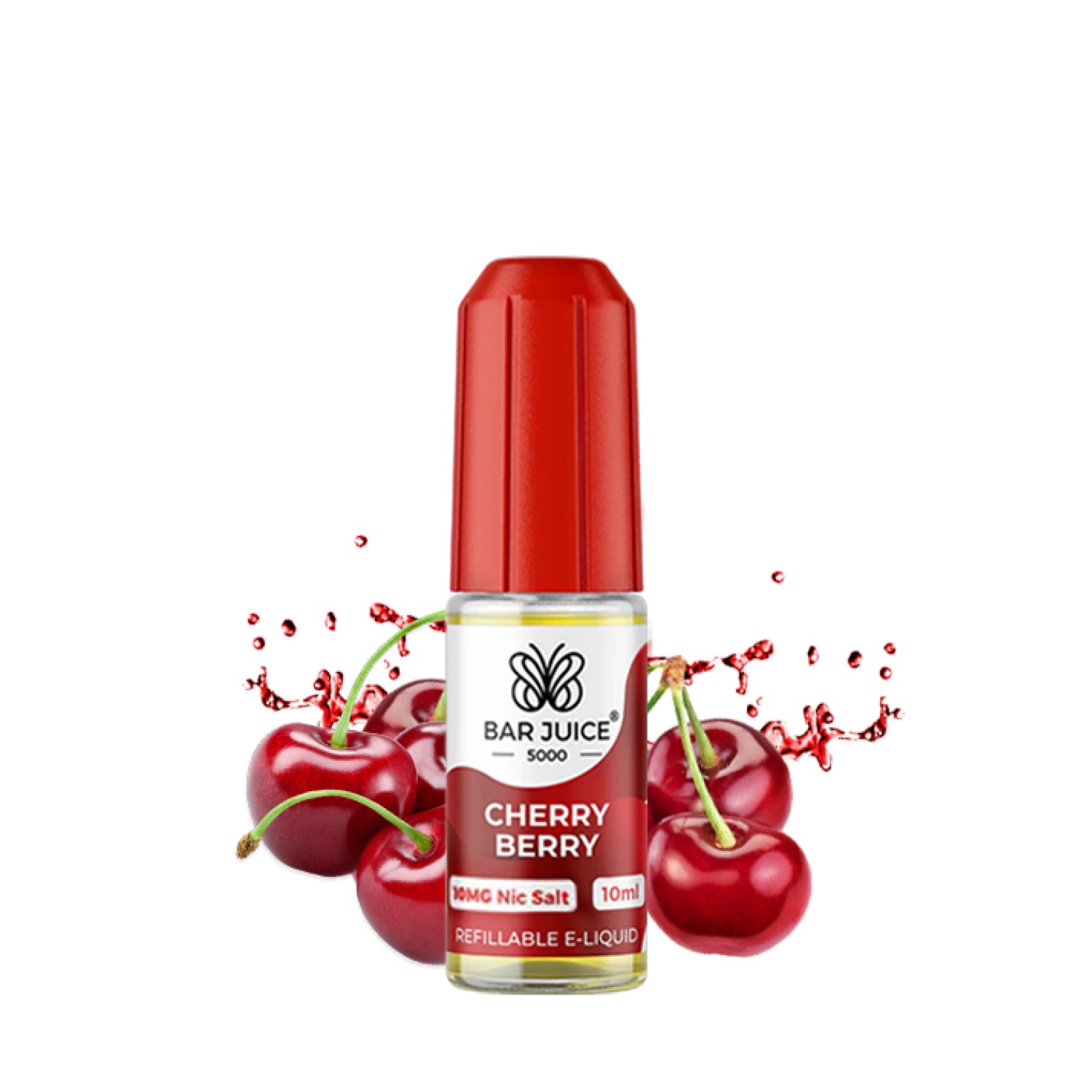 Bar Juice | Cherry Berry 10mg Nic Salz Liquid - 10ml