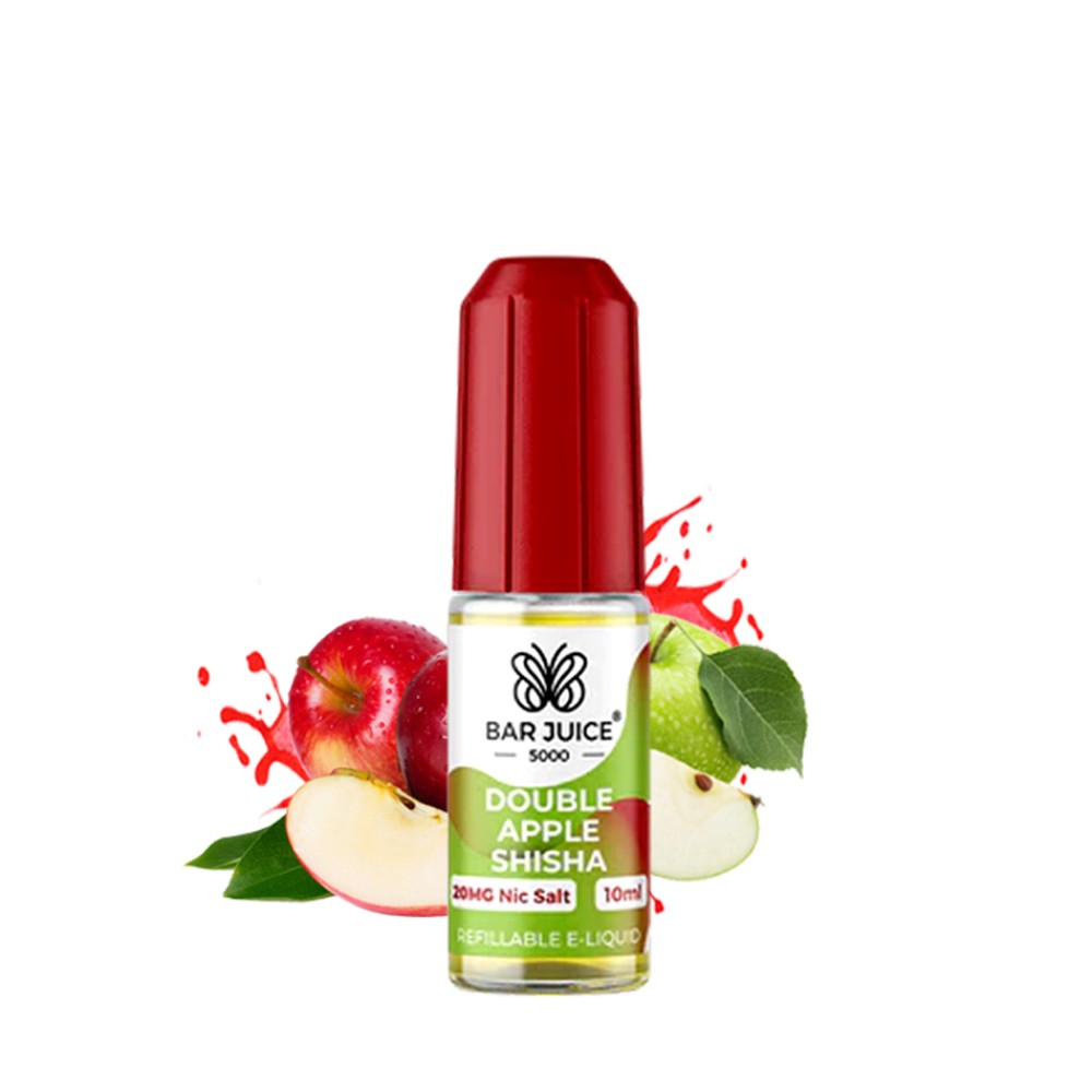 Bar Juice | Double Apple Shisha 20mg Nic Salt Liquid - 10ml