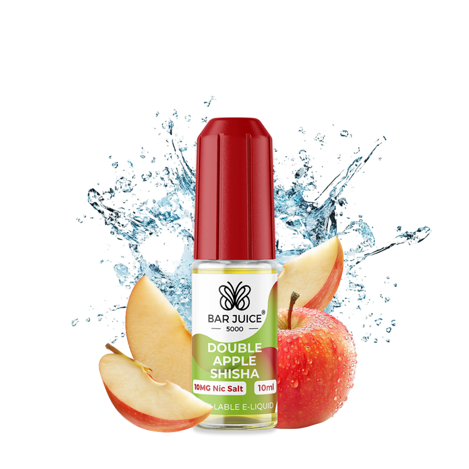 Bar Juice | Double Apple Shisha 10mg Nic Salt Liquid - 10ml