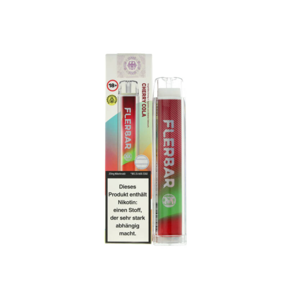 Flerbar Cherry Cola Einweg E-Zigarette 20mg