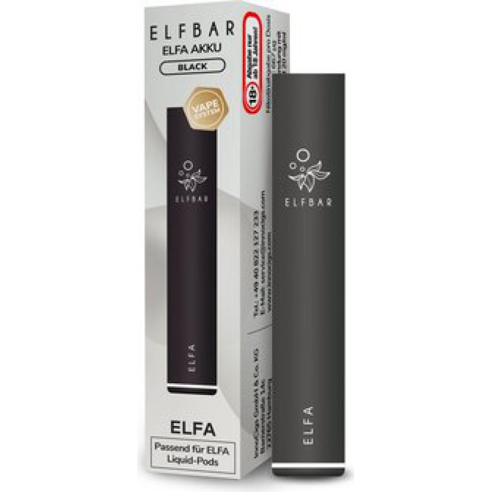 ELFA Akku Schwarz 500mah VE-10