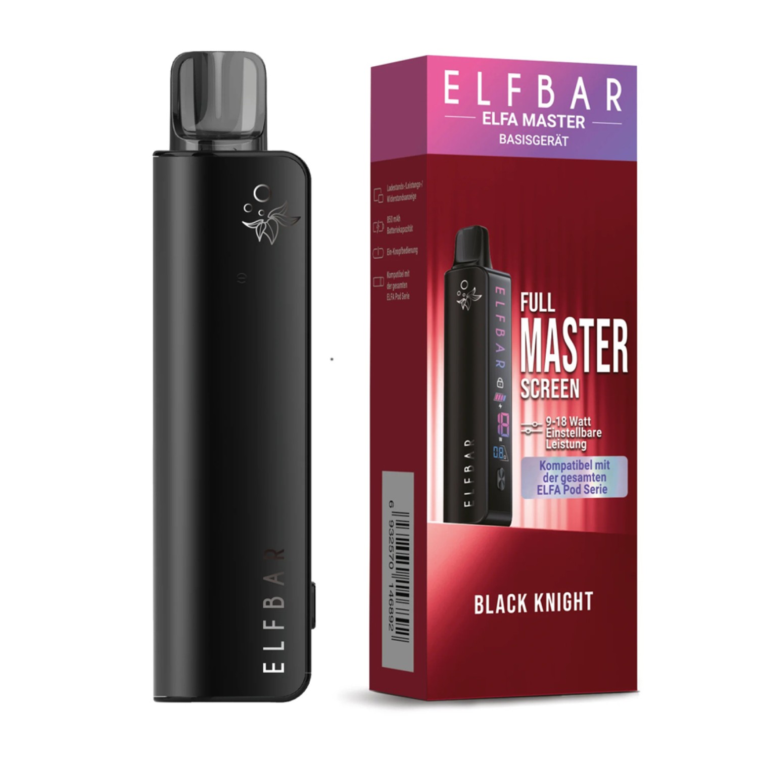 ELFBAR ELFA MASTER Black Knight 