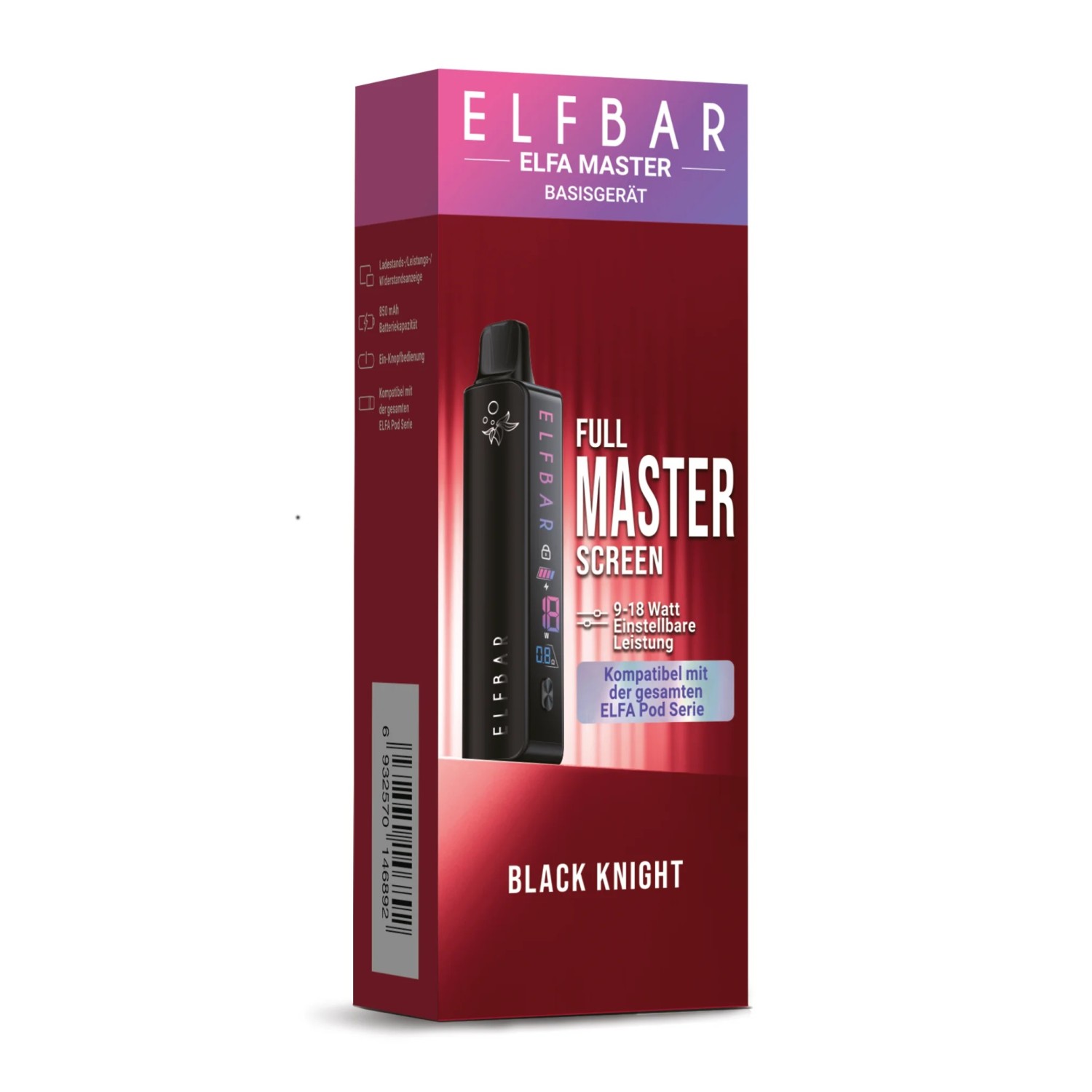 ELFBAR ELFA MASTER Black Knight 