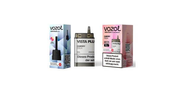 vozol vista cherry cola Vozol Vista Plug | Prefilled Pod