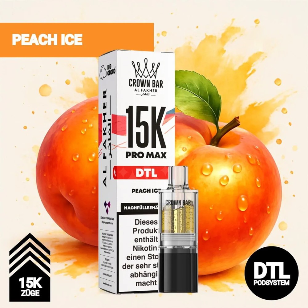 Al Fakher 15K Pro Max | POD | Peach Ice