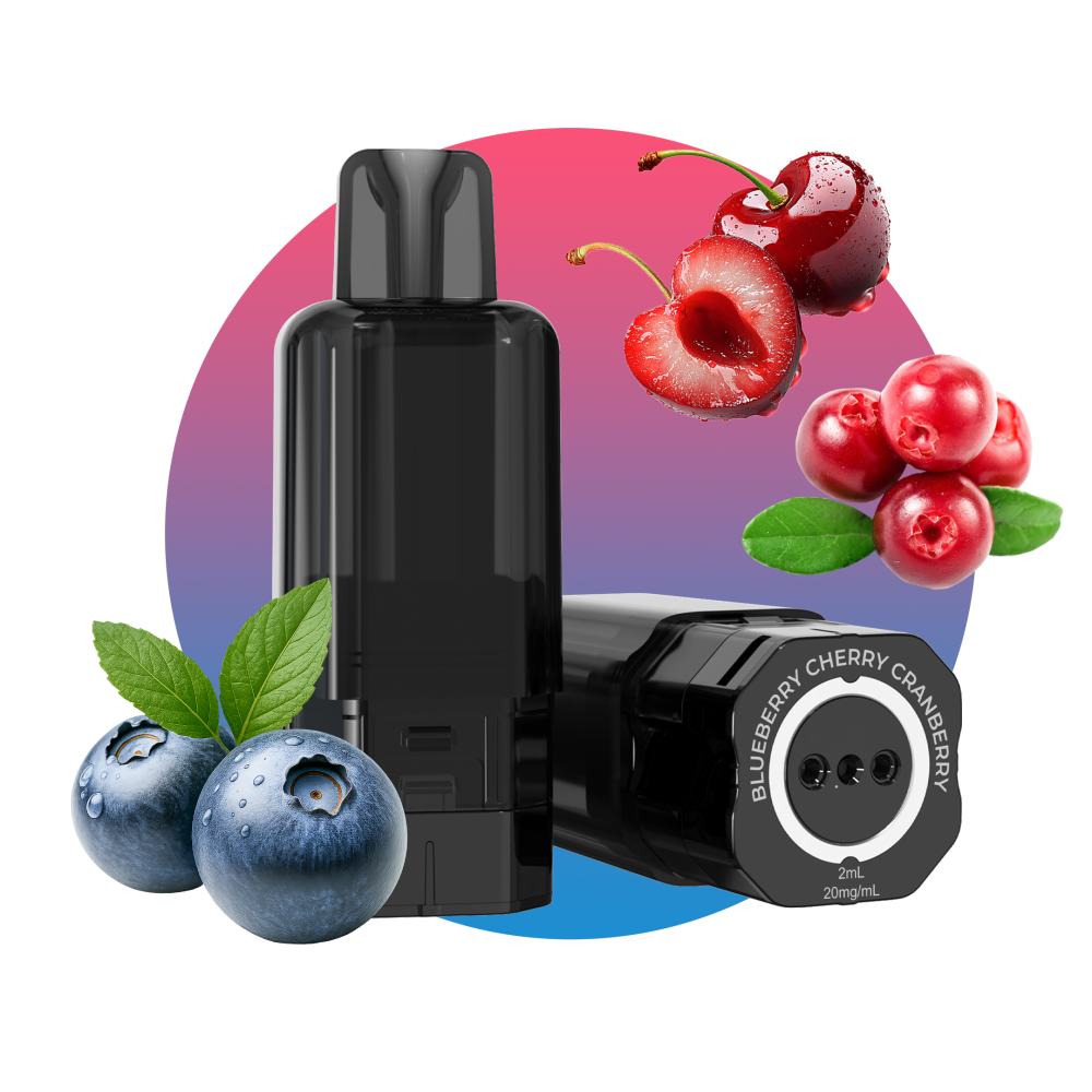 Hayati Pro Max Plus S15000-Pod Set "Blueberry Cherry Cranberry"