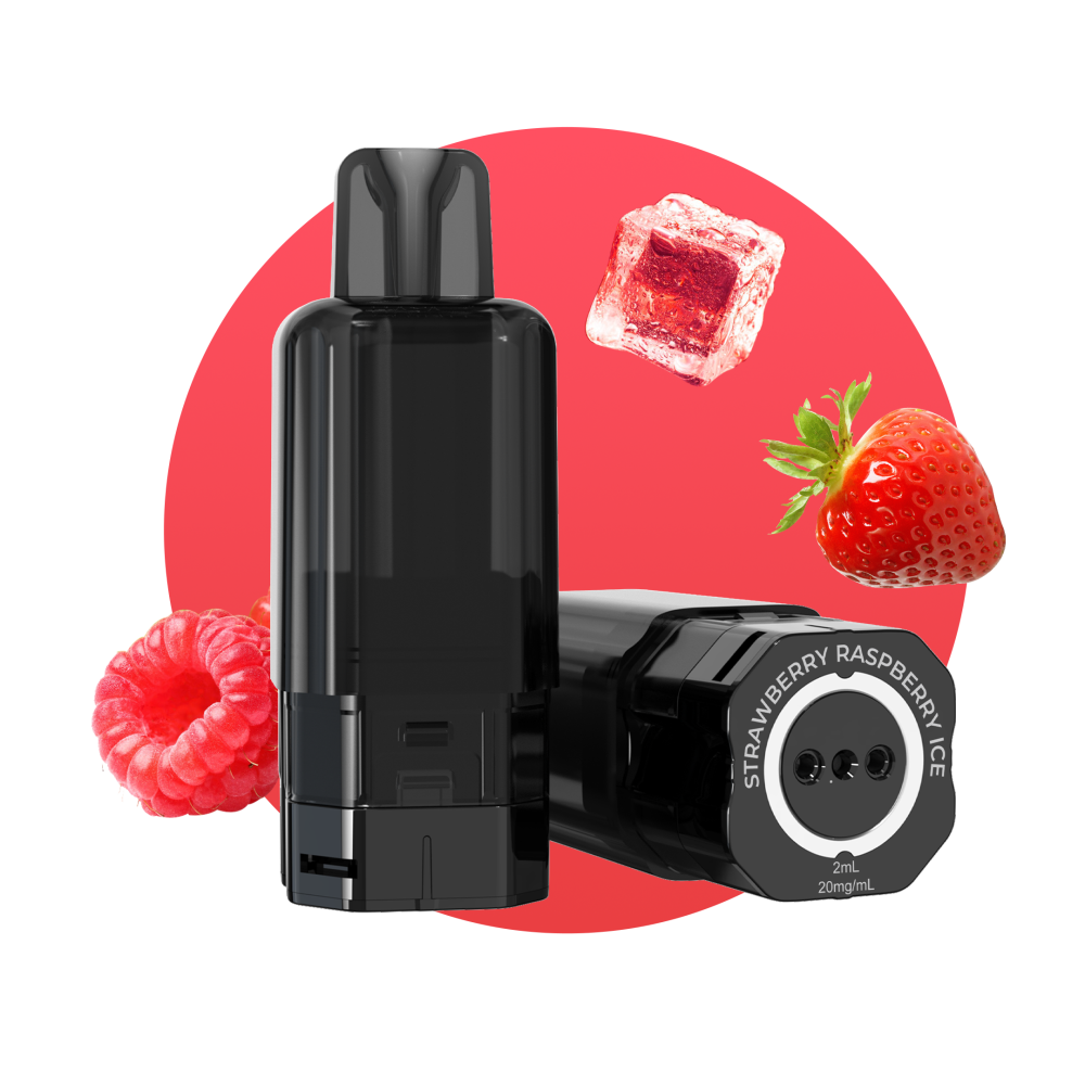 Hayati Pro Max Plus S15000-Pod Set "Strawberry Raspberry Ice"