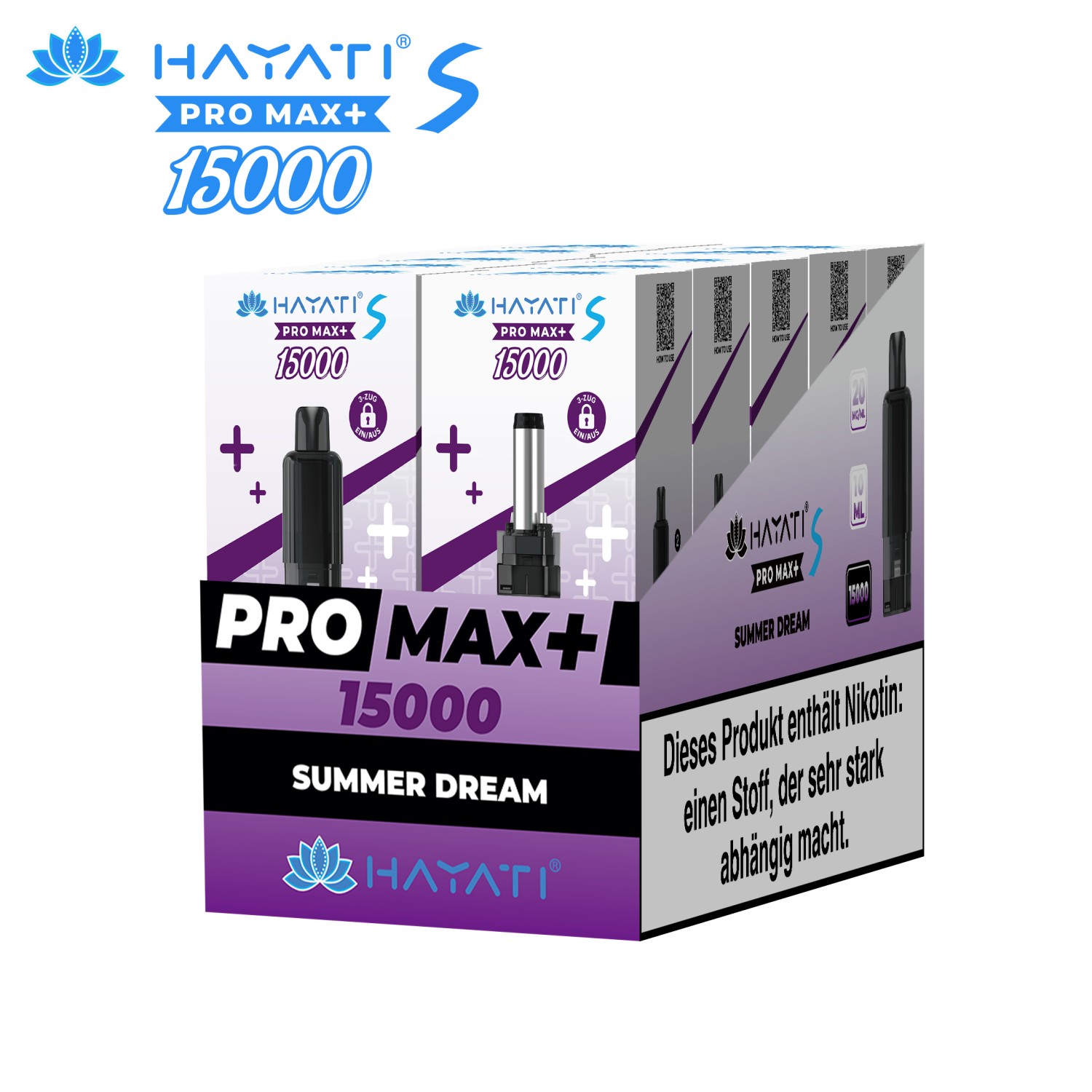 Hayati Pro Max Plus S15000-Pod Set "Summer Dream" Hayati Pro Max Plus S15000-Pod Set "Summer Dream"
