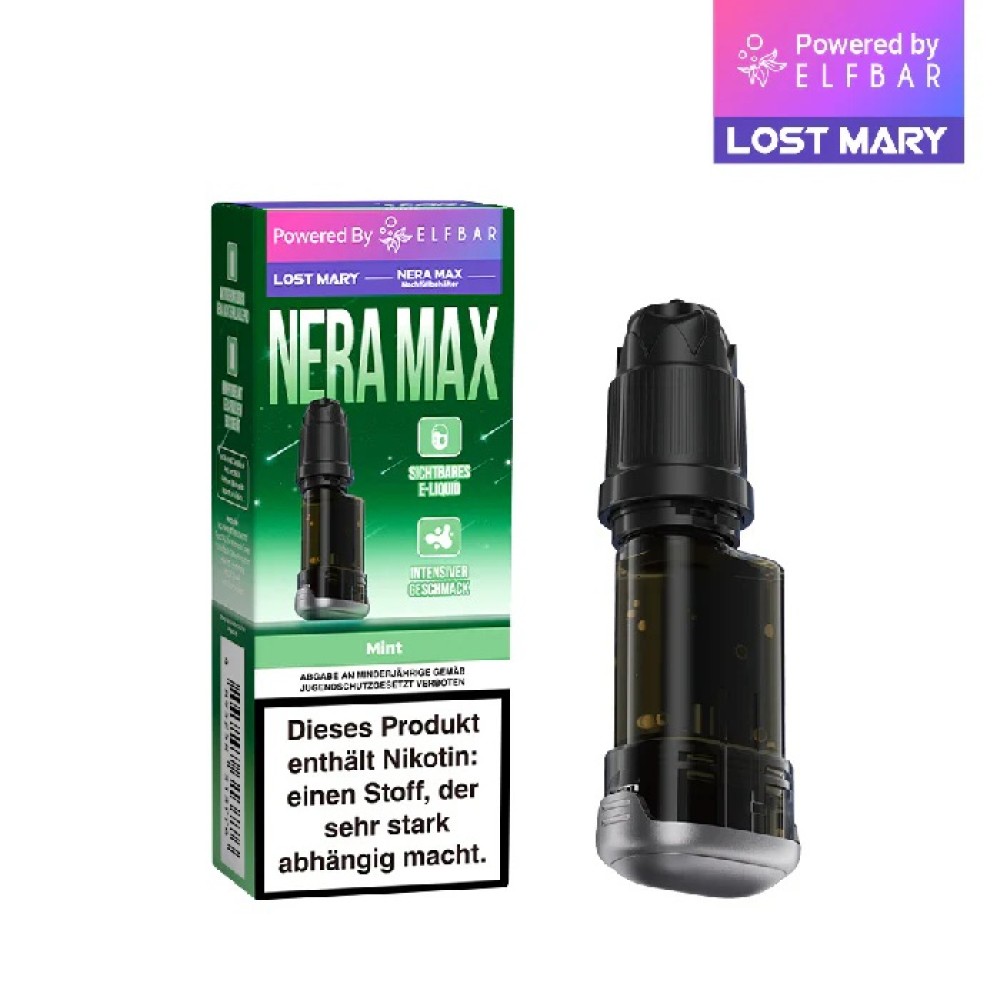 Lost Mary Nera Max 15K Pods  by Elfbar " Mint " 10ml 