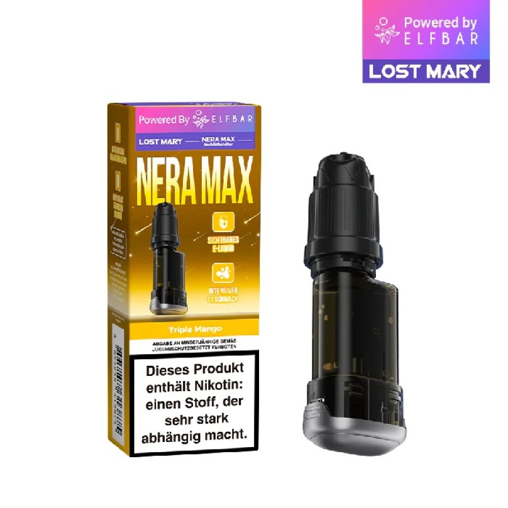 Lost Mary Nera Max 15K Pods  by Elfbar " Triple Mango " 10ml 