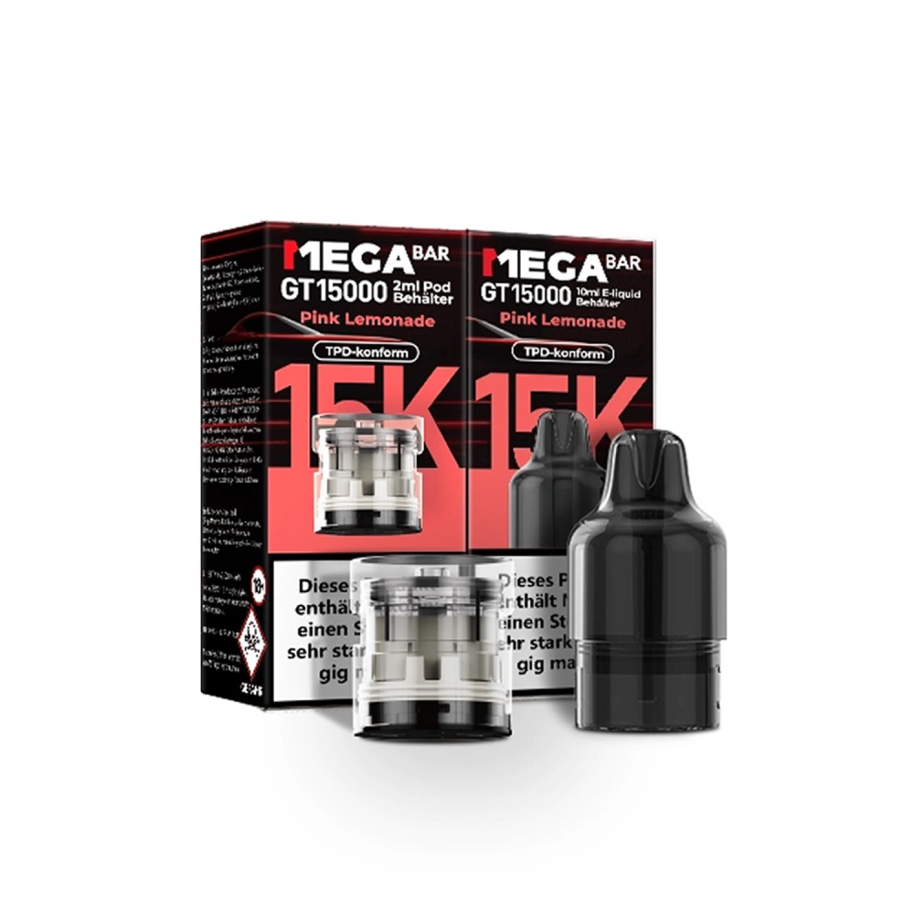 Megabar GT15000 Prefilled Pod "Pink Lemonade"