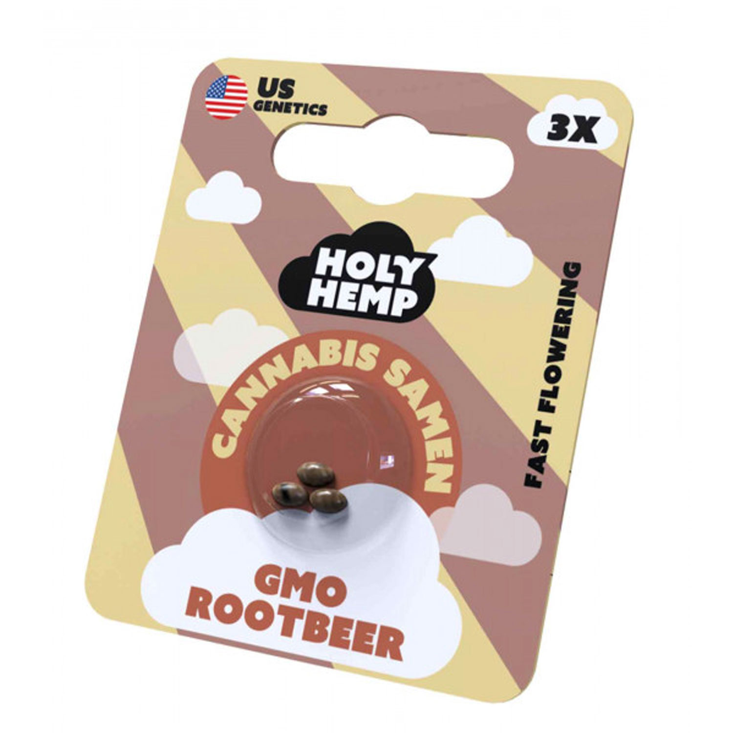 HolyHemp Seeds - US GMO Rootbeer 3 Stück