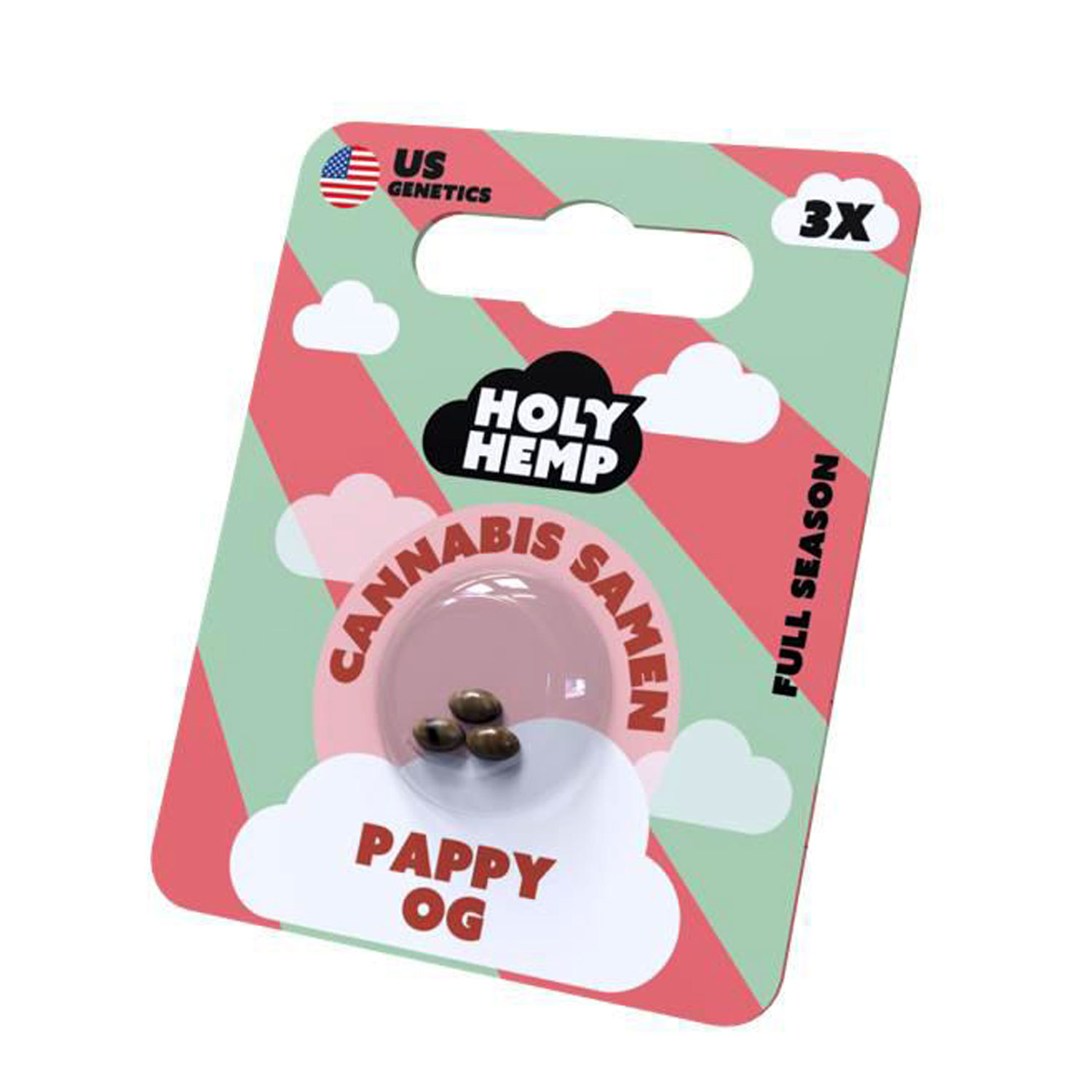 HolyHemp Seeds - Pappy OG 3 Stück