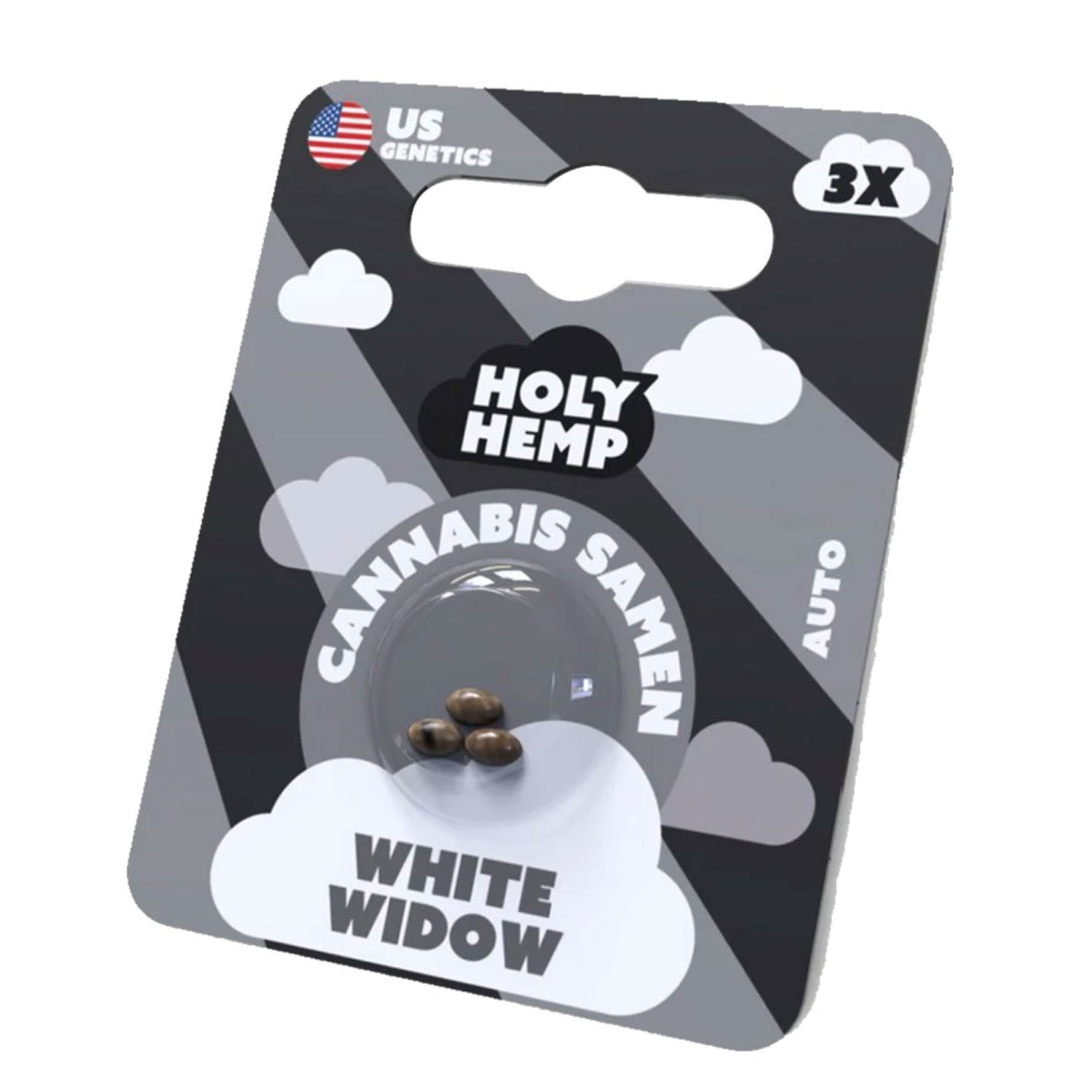 HolyHemp Seeds - White Widow 3 Stück