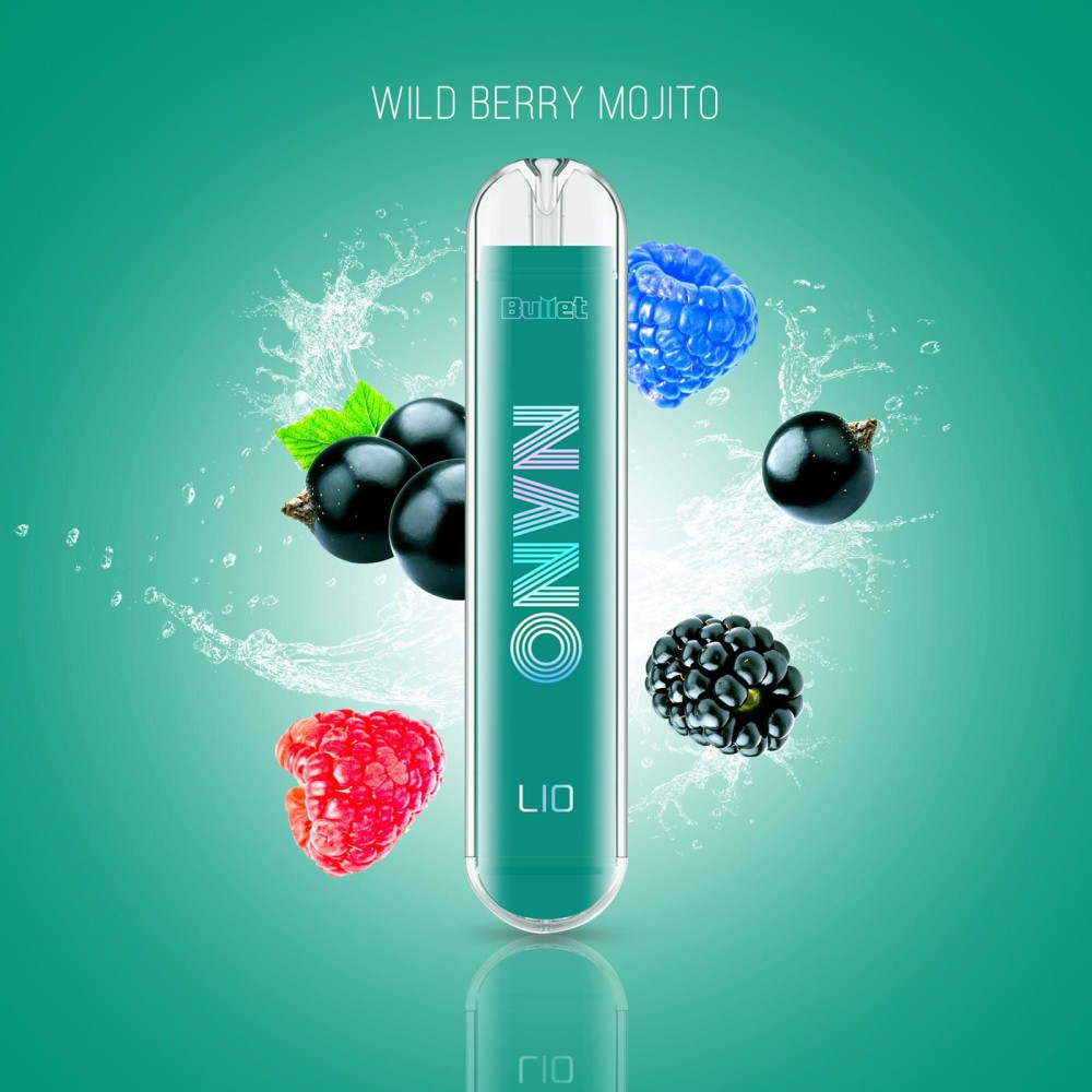 Bullet Lio Nano X2 600 Züge "Wild Berry Mojito "