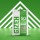 GIZEH ProCell Active Filter Green 6mm, 60 Stück/Beutel | 10er-Pack