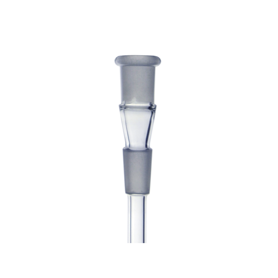 Chillum Set Mit Steckkopf – 14,5 Mm Schliff, 11 Cm Lang – Für 14,5er Anschlüsse
