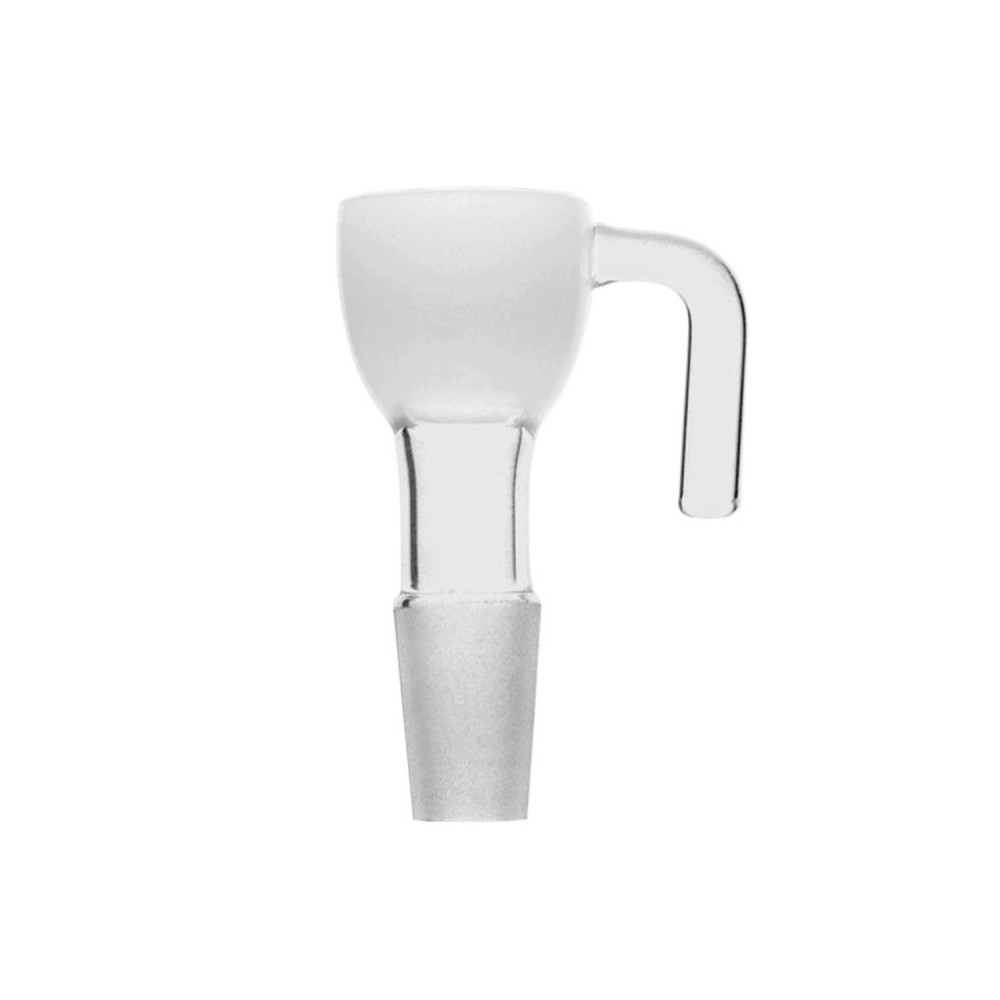 Glaskopf rund milchig mit gebogenem Griff 14,5mm, 6er Pack Glaskopf rund milchig mit gebogenem Griff 14,5mm, 6er Pack