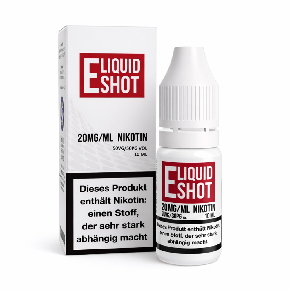 E-Liquid Shot 20 mg/ml Nikotin 50VG/50PG