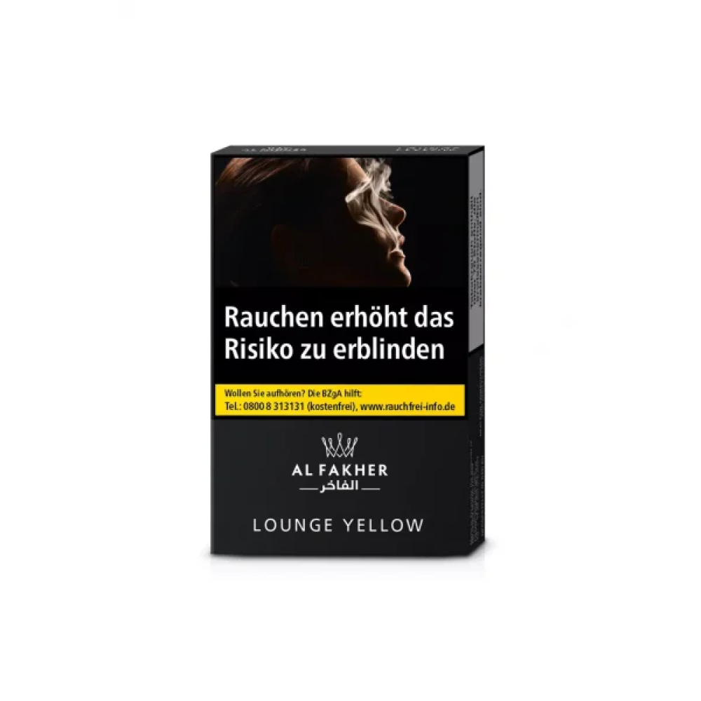 Al Fakher Tabak Lounge Yellow 20g VE10 , EVK 2,50€ 