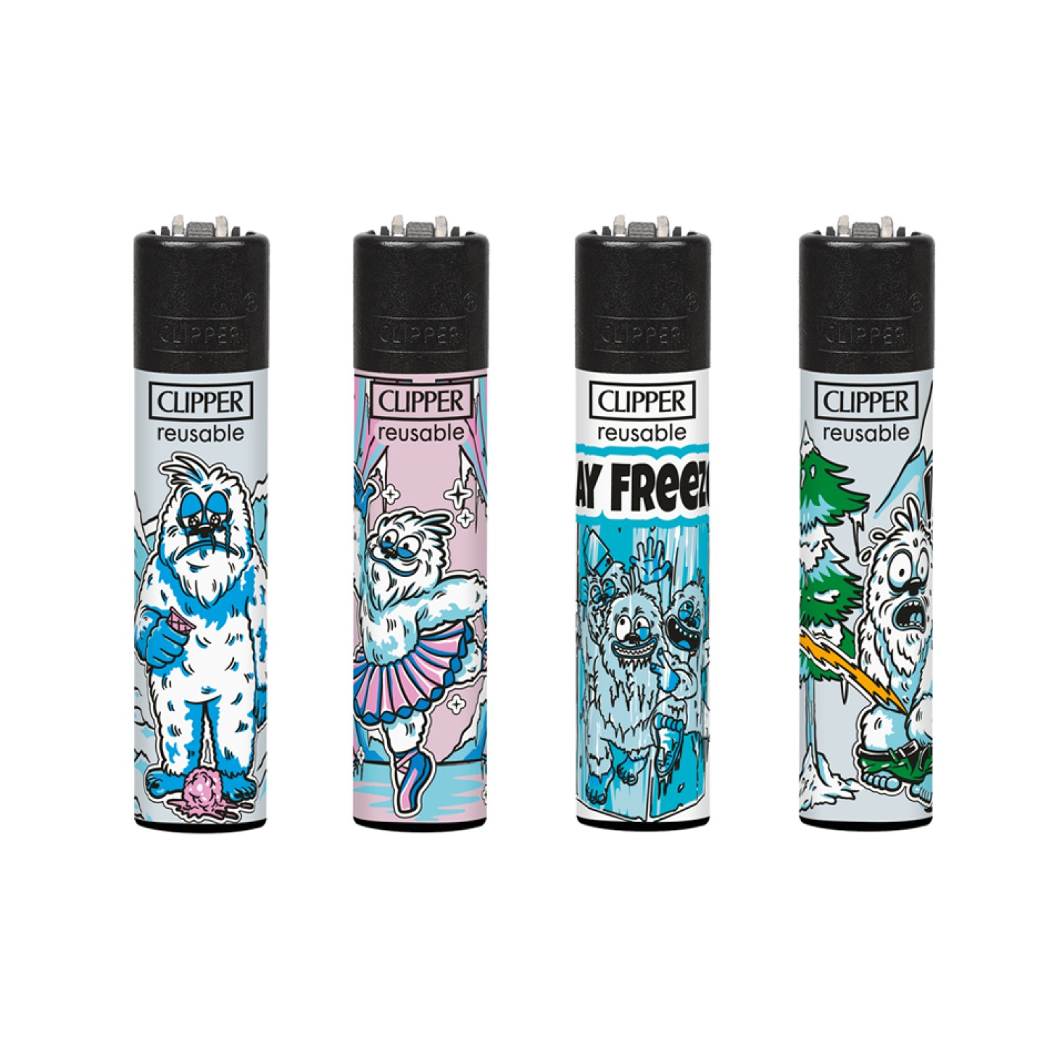 Clipper Frozen Yetis 48er Display