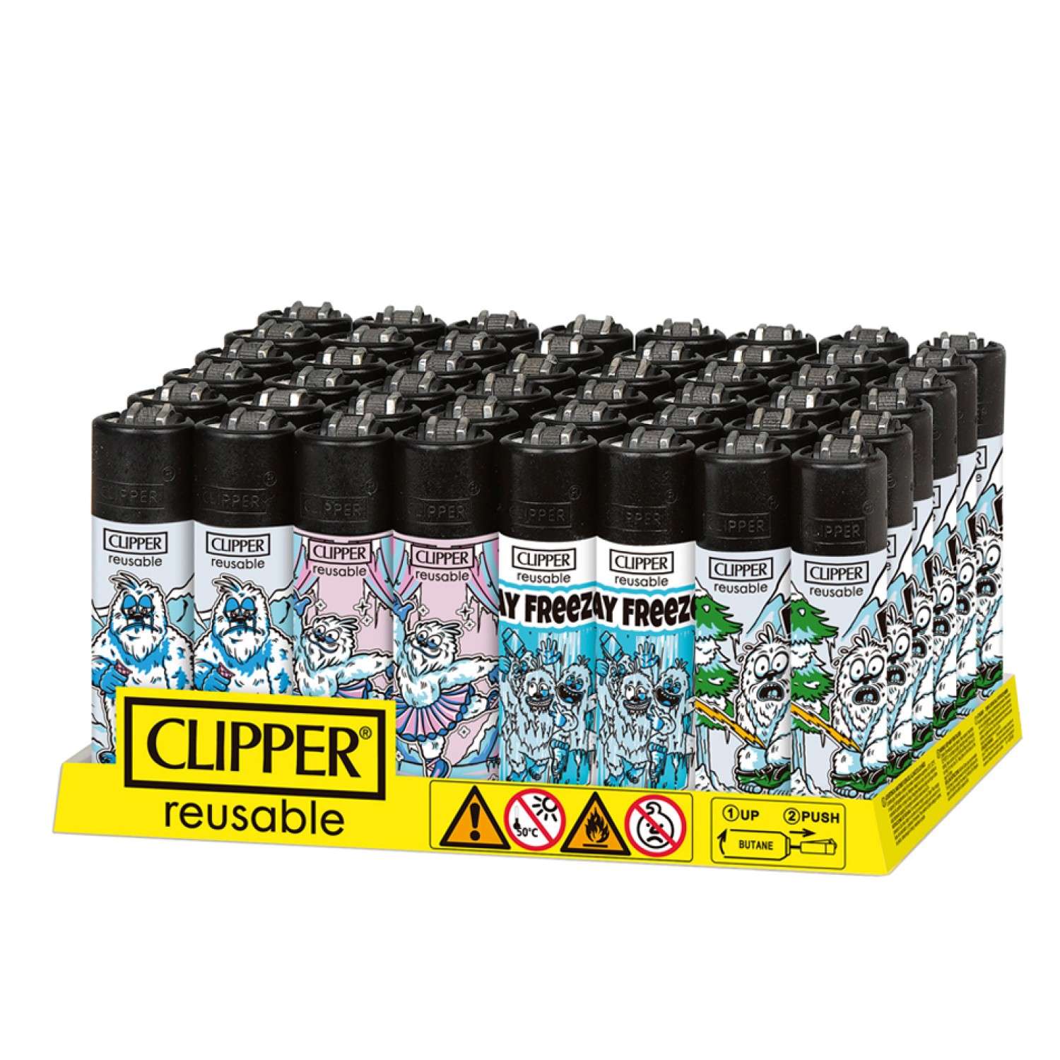 Clipper Frozen Yetis 48er Display
