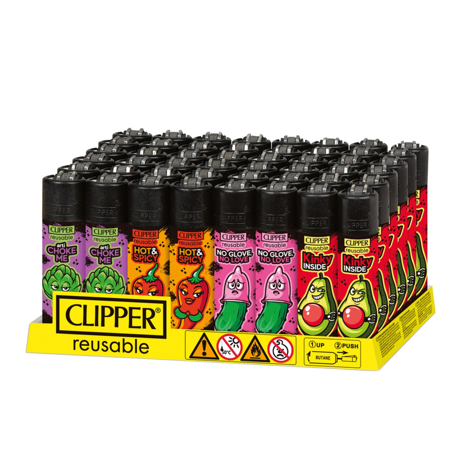 Clipper Porn Slogan 48er Display