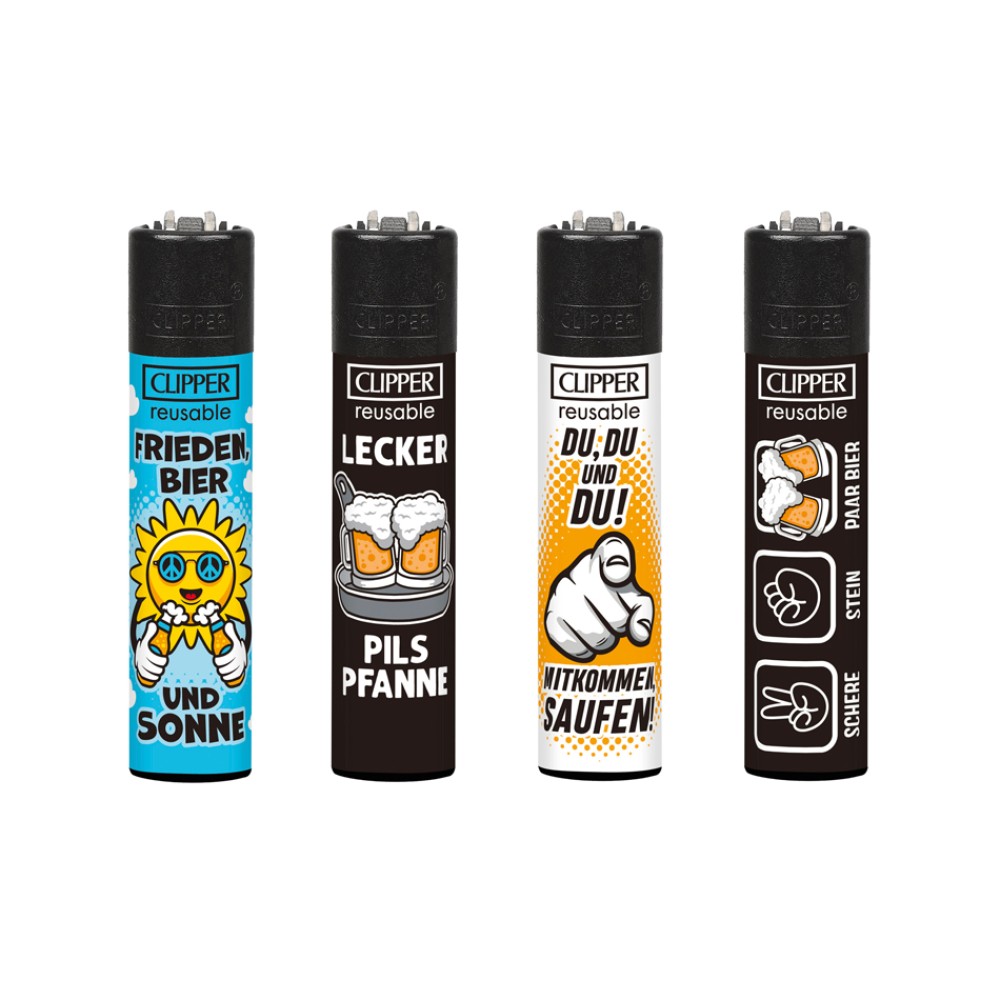 Clipper Bier Slogan 48er Display