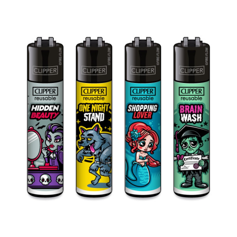 Clipper Classic Large Brain Wash 48er Display