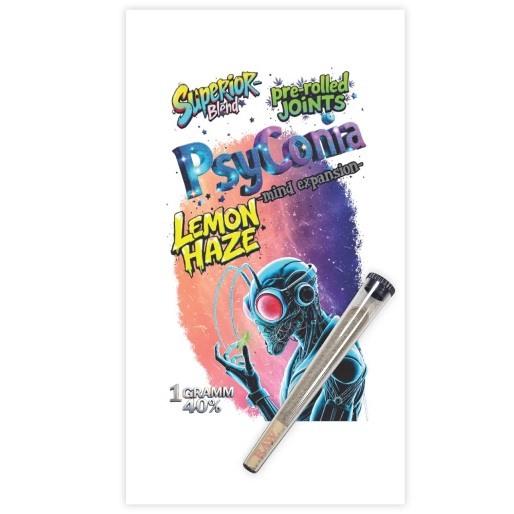 Pre-rolled Joints H2 Superior Blend  "Lemon Haze" 1g.