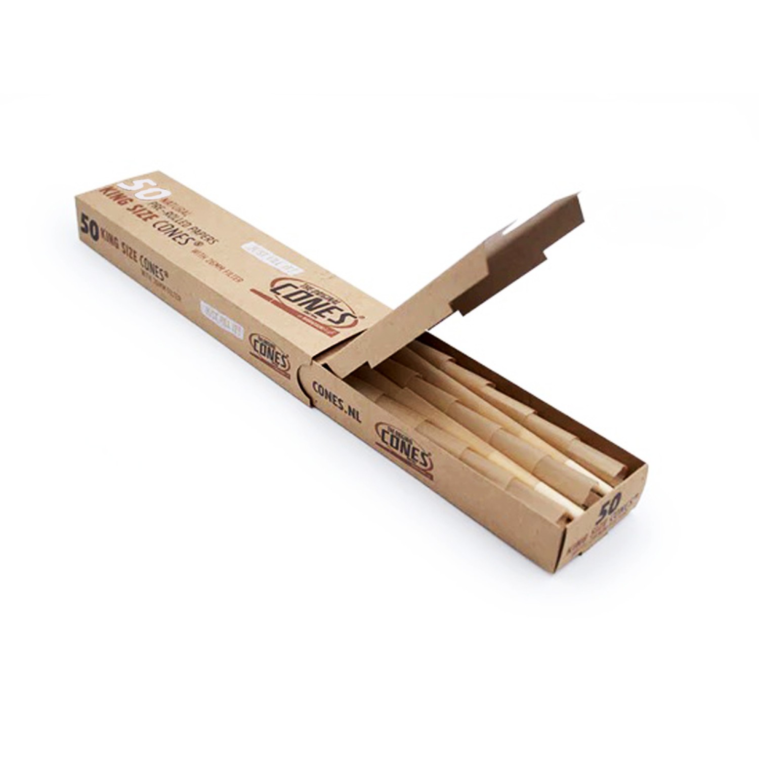 Cones Original Pre-Rolled Papers King Size 109mm, 50er box